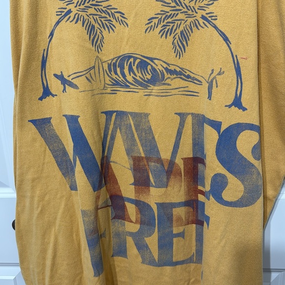 Free People - We the Free Surfs Up oversized Tee - Picture 8 of 12